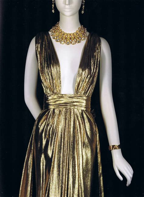 ysl golden dress|ysl dresses and skirts.